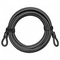 [해외]AXA 맹꽁이 자물쇠 Large 10 Mm Cable 1137377101 Black