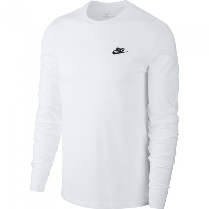 [해외]나이키 Sportswear Club 긴팔 티셔츠 136972115 White / Black