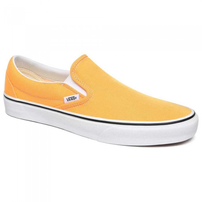 [해외]반스 Classic 슬립온 신발 137348416 Neon Blazing Orange / True White