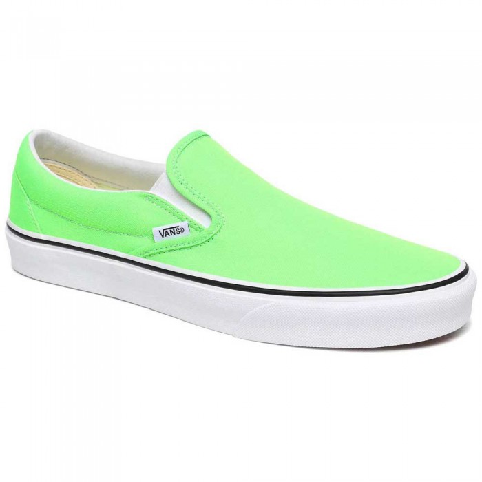[해외]반스 Classic 슬립온 신발 137348417 Green Gecko / True White