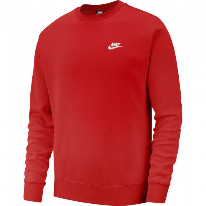 [해외]나이키 스웨트 셔츠 Sportswear Club Crew 137402203 University Red / White