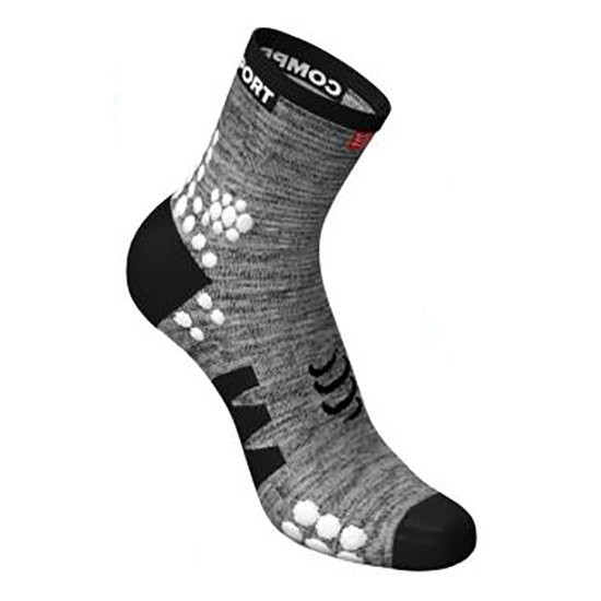 [해외]컴프레스포트 Pro Racing V3.0 Run High Socks 6137327220 Grey / Melange