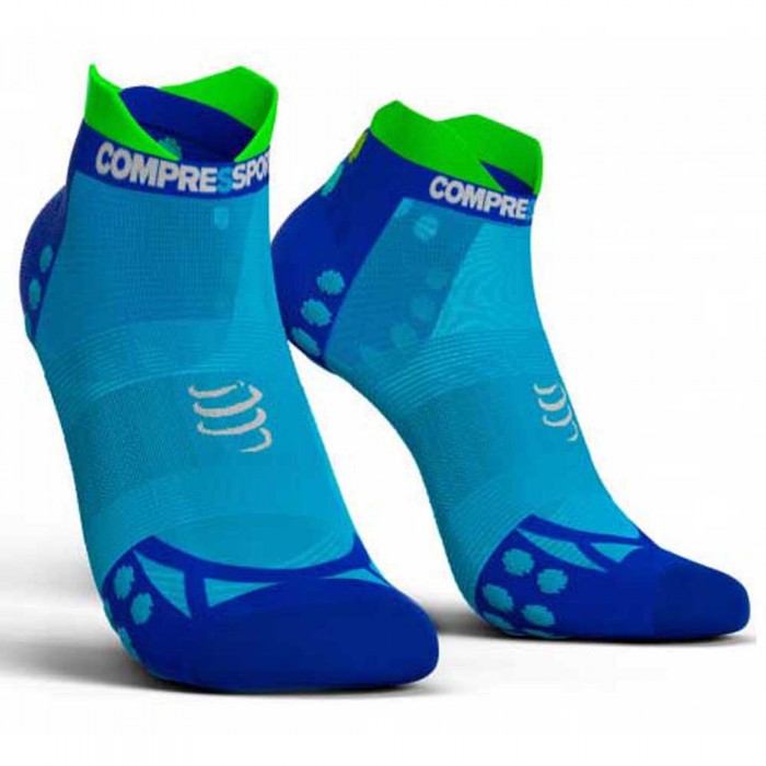 [해외]컴프레스포트 Pro Racing V3.0 Ultralight Run Low Socks 6137327236 Fluor Blue