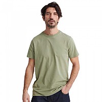 [해외]슈퍼드라이 Organic Cotton Standard Label 반팔 티셔츠 137400410 Oil Green