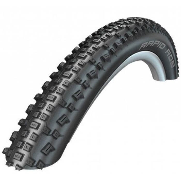 [해외]슈발베 Rapid Rob K-Guard SBC LiteSkin 27.5´´ x 2.25 단단한 MTB 타이어 1137417421 Black