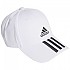 [해외]아디다스 Baseball 3 Stripes Cotton Twill 모자 7137407352 White / Black / Black