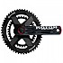 [해외]ROTOR 2In파워 Road Direct 파워미터가 장착된 크랭크셋 1137302941 Black / Red