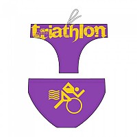 [해외]터보 Triathlon Basic 수영복 브리프 6675302 Lilac / Yellow