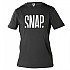 [해외]SNAP CLIMBING Logo 반팔 티셔츠 7137437730 Light Black