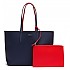 [해외]라코스테 Anna Reversible Bocolor 토트백 137479708 Marine 166 Rouge