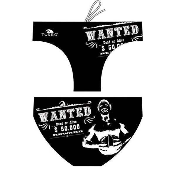 [해외]터보 수영 브리프 Wanted 6675274 Black / White
