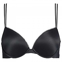 [해외]캘빈클라인 언더웨어 Liquid Touch Plunge Push-Up 브라 137351846 Black