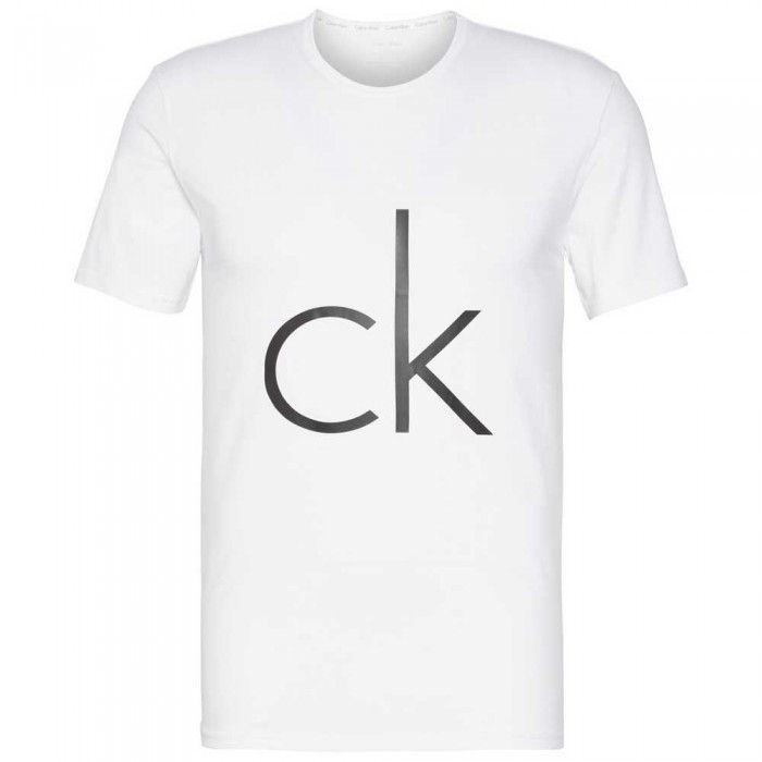 [해외]캘빈클라인 언더웨어 티셔츠 Crew 137351680 White W / Black Logo