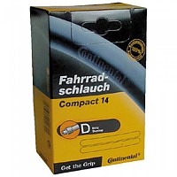 [해외]컨티넨탈 Compact Dunlop 26 mm 내부 튜브 1137426480 Black