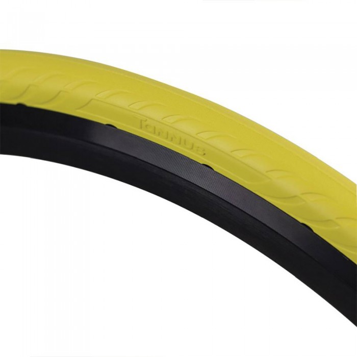 [해외]TANNUS 견고한 도시형 타이어 New Slick Hard Tubeless 700C X 25 1137491801 Yellow
