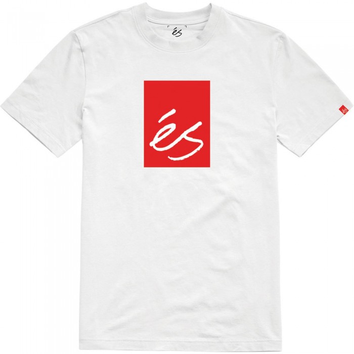 [해외]ES Main Block 반팔 티셔츠 14137411128 White