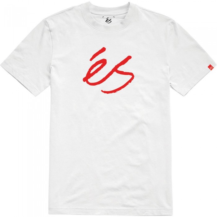 [해외]ES Scrip 미드 반팔 티셔츠 14137411134 White