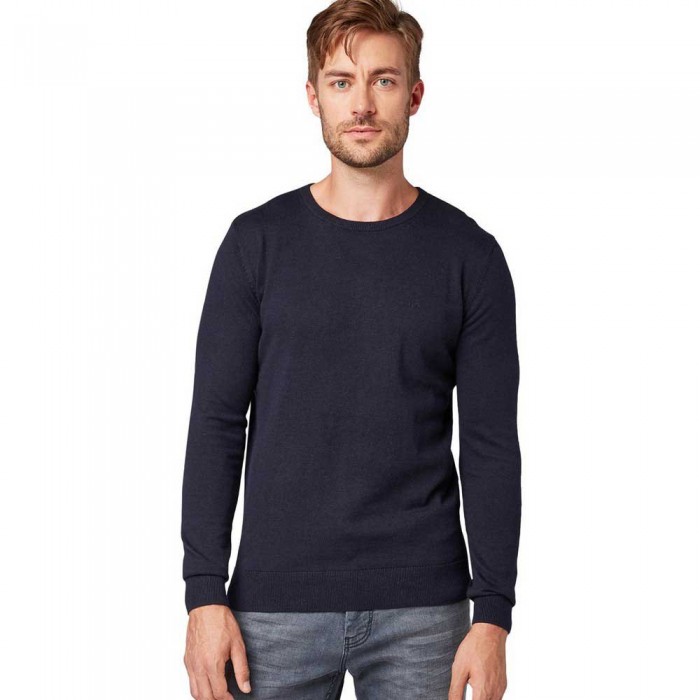 [해외]TOM TAILOR 스웨터 Simple Knitted 137514992 Knitted Navy Melange