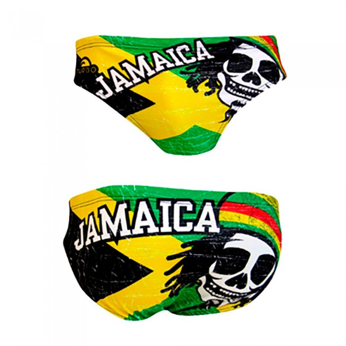 [해외]터보 수영 브리프 Jamaica Skull Vintage 2013 Waterpolo 61290802 Multicolor
