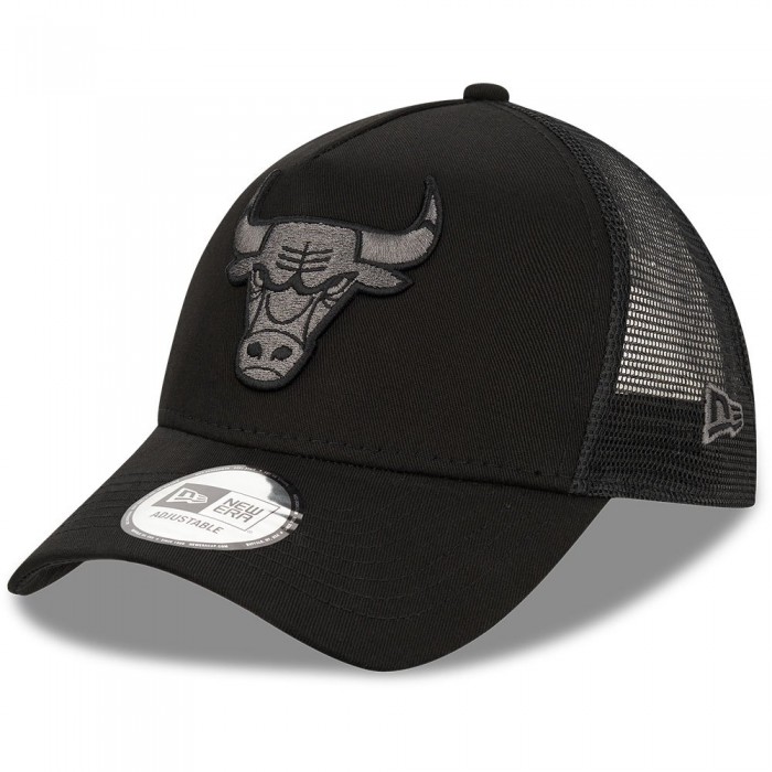 [해외]뉴에라 캡 Chicago Bulls NBA E 프레임 Trucker Adjustable 137515256 Black