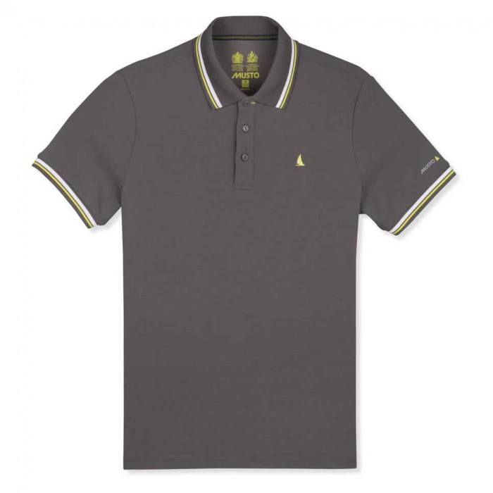 [해외]무스토 Evolution Pro Lite Short Sleeve Polo Shirt 8136445950 Charcoal