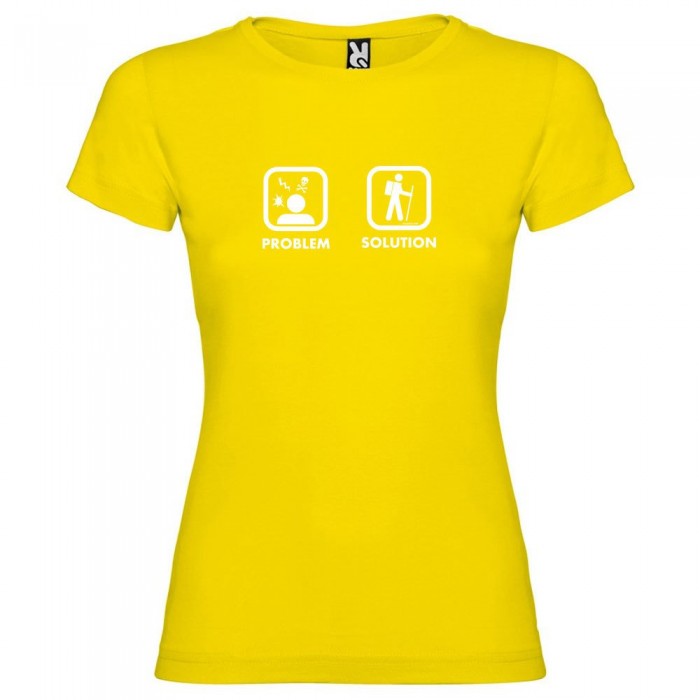 [해외]KRUSKIS 프로blem 솔루션 Trek 반팔 티셔츠 4137538229 Yellow