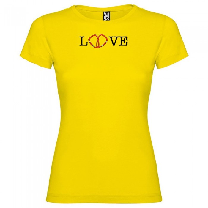 [해외]KRUSKIS Love 반팔 티셔츠 4137538452 Yellow