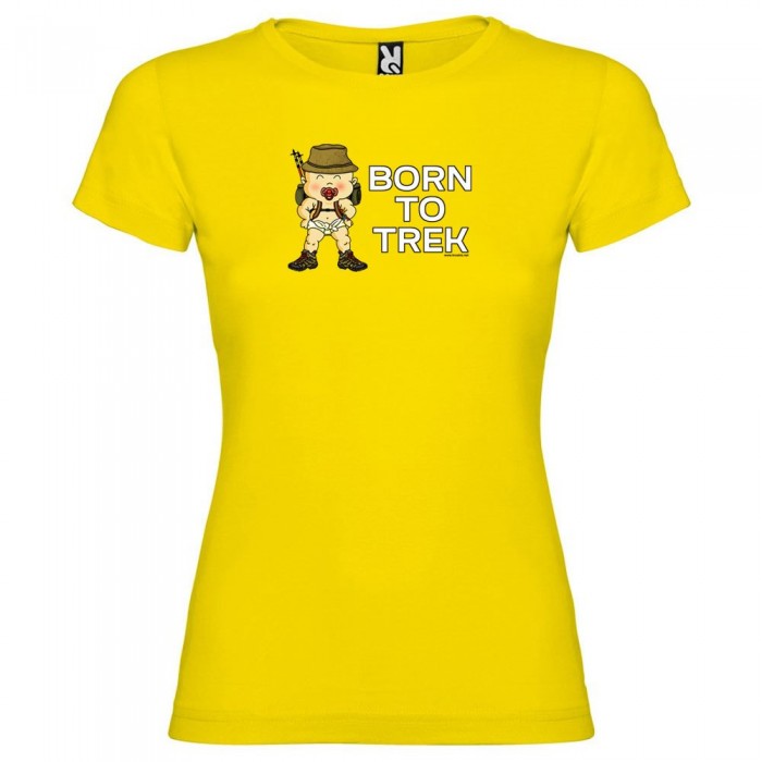 [해외]KRUSKIS Born To Trekk 반팔 티셔츠 4137538782 Yellow