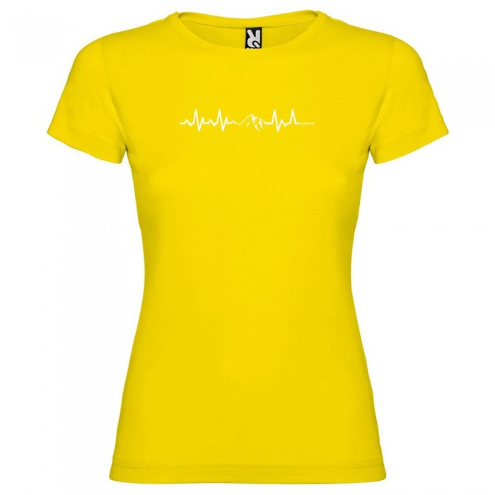 [해외]KRUSKIS Mountain Heartbeat 반팔 티셔츠 4137539853 Yellow