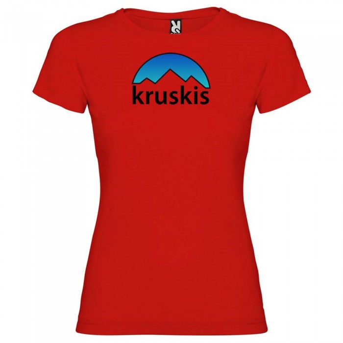 [해외]KRUSKIS Mountain Silhouette 반팔 티셔츠 4137540583 Red