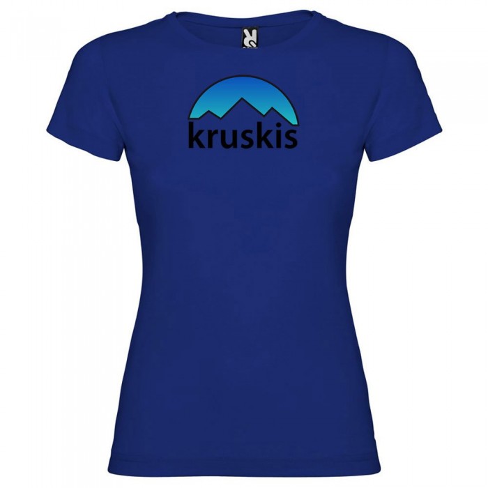 [해외]KRUSKIS Mountain Silhouette 반팔 티셔츠 4137540584 Royal Blue