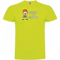 [해외]KRUSKIS Born To Climb 반팔 티셔츠 4137538486 Light Green
