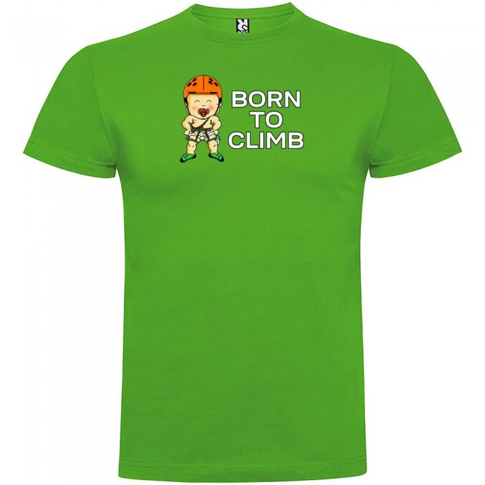[해외]KRUSKIS Born To Climb 반팔 티셔츠 4137538489 Green