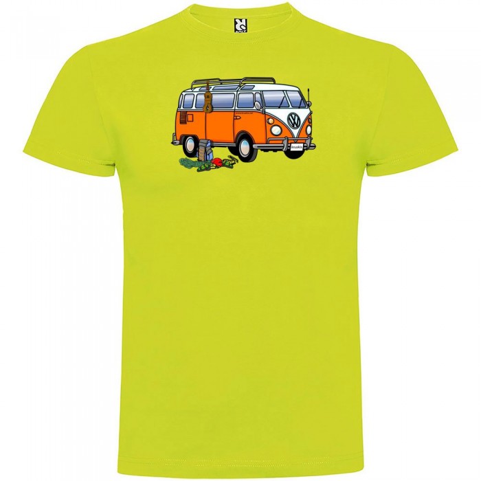 [해외]KRUSKIS Hippie Van Climbing 반팔 티셔츠 4137538636 Light Green