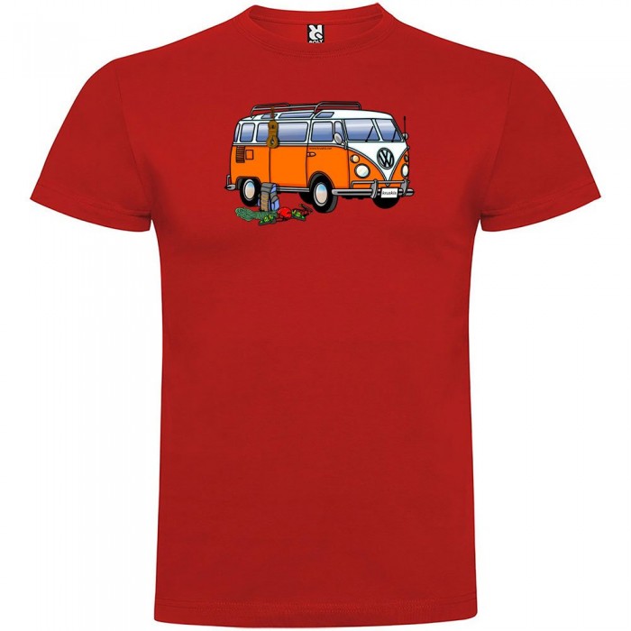 [해외]KRUSKIS Hippie Van Climbing 반팔 티셔츠 4137538638 Red