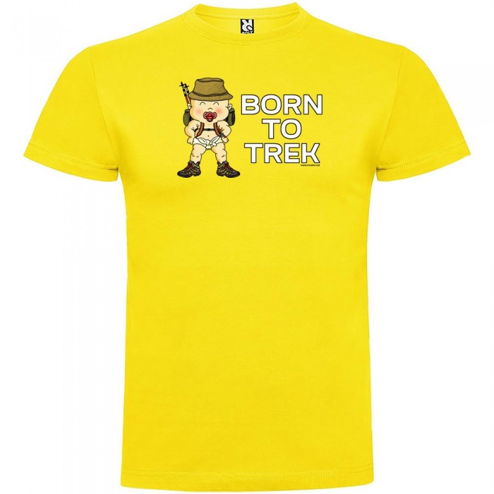 [해외]KRUSKIS Born To Trekk 반팔 티셔츠 4137538774 Yellow