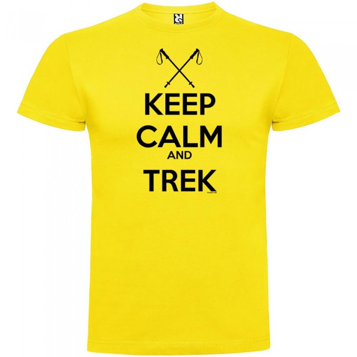 [해외]KRUSKIS Keep Calm And Trek 반팔 티셔츠 4137539158 Yellow