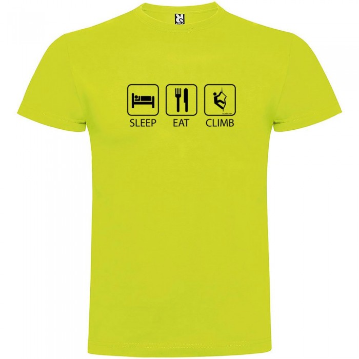 [해외]KRUSKIS Sleep Eat And Climb 반팔 티셔츠 4137539166 Light Green