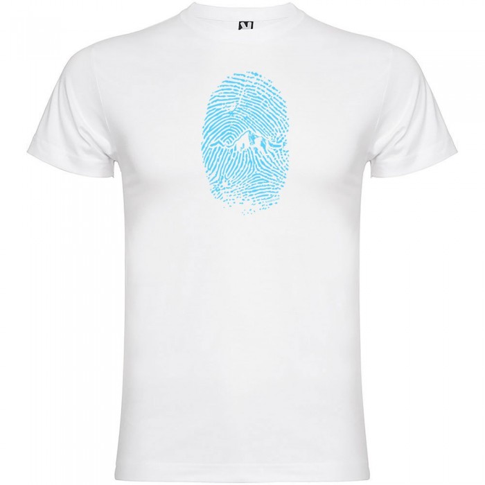 [해외]KRUSKIS Mountain Fingerprint 반팔 티셔츠 4137539915 White