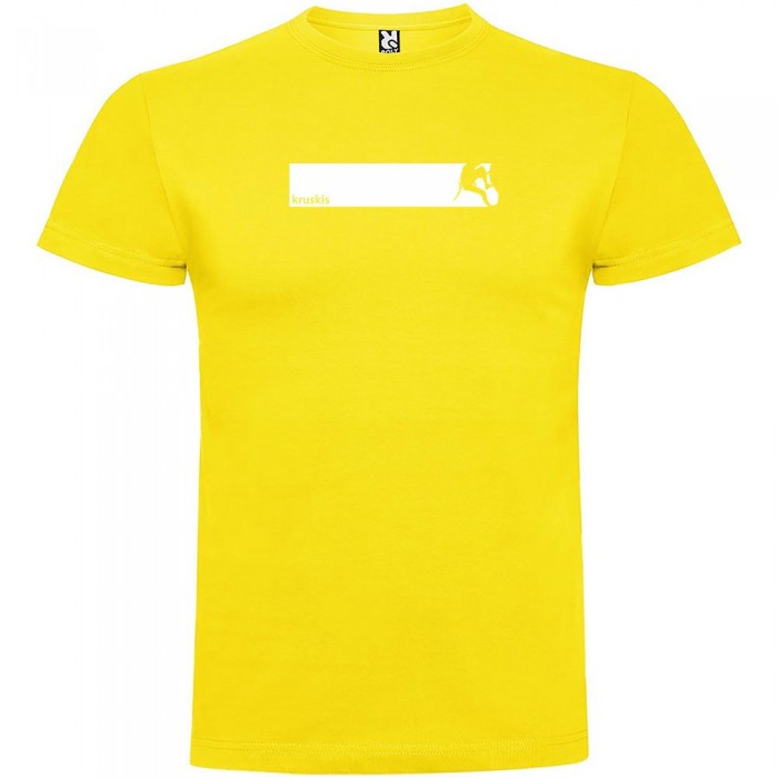 [해외]KRUSKIS Climb 프레임 반팔 티셔츠 4137540114 Yellow