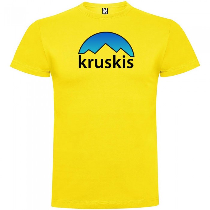 [해외]KRUSKIS Mountain Silhouette 반팔 티셔츠 4137540579 Yellow