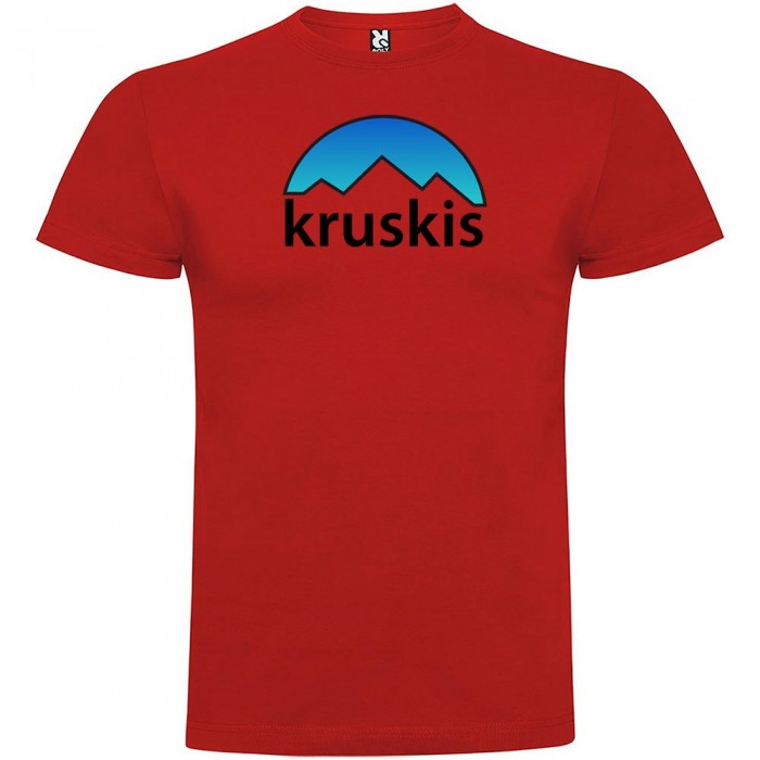 [해외]KRUSKIS Mountain Silhouette 반팔 티셔츠 4137540580 Red