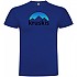 [해외]KRUSKIS Mountain Silhouette 반팔 티셔츠 4137540581 Royal Blue