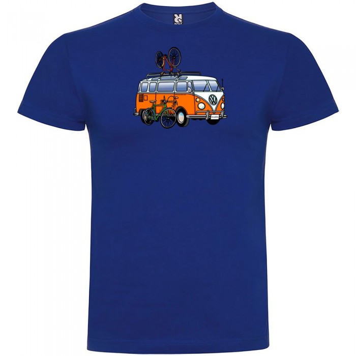 [해외]KRUSKIS Hippie Van Bike 반팔 티셔츠 1137538519 Royal Blue