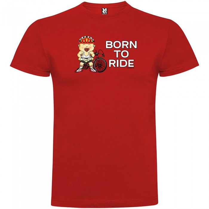 [해외]KRUSKIS Born To Ride 반팔 티셔츠 1137538788 Red