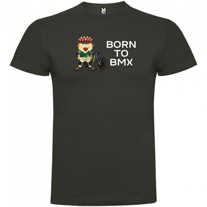 [해외]KRUSKIS Born To BMX 반팔 티셔츠 1137538807 Dark Grey