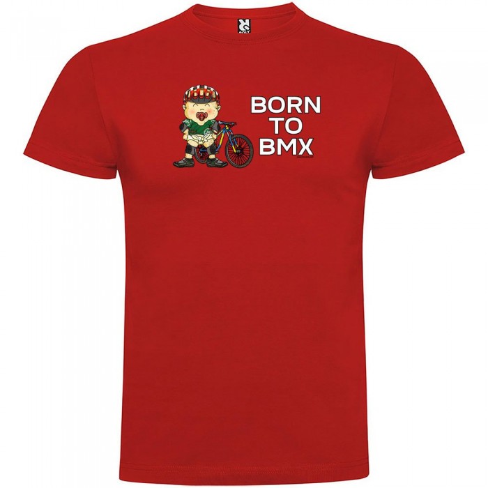 [해외]KRUSKIS Born To BMX 반팔 티셔츠 1137538808 Red