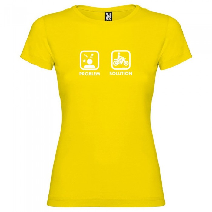 [해외]KRUSKIS 프로blem 솔루션 Ride 반팔 티셔츠 9137538172 Yellow