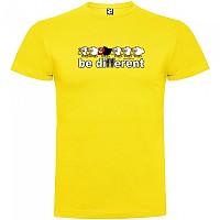 [해외]KRUSKIS Be Different Motorbike 반팔 티셔츠 9137538914 Yellow