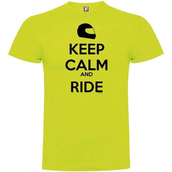 [해외]KRUSKIS Keep Calm And Ride 반팔 티셔츠 9137539110 Light Green